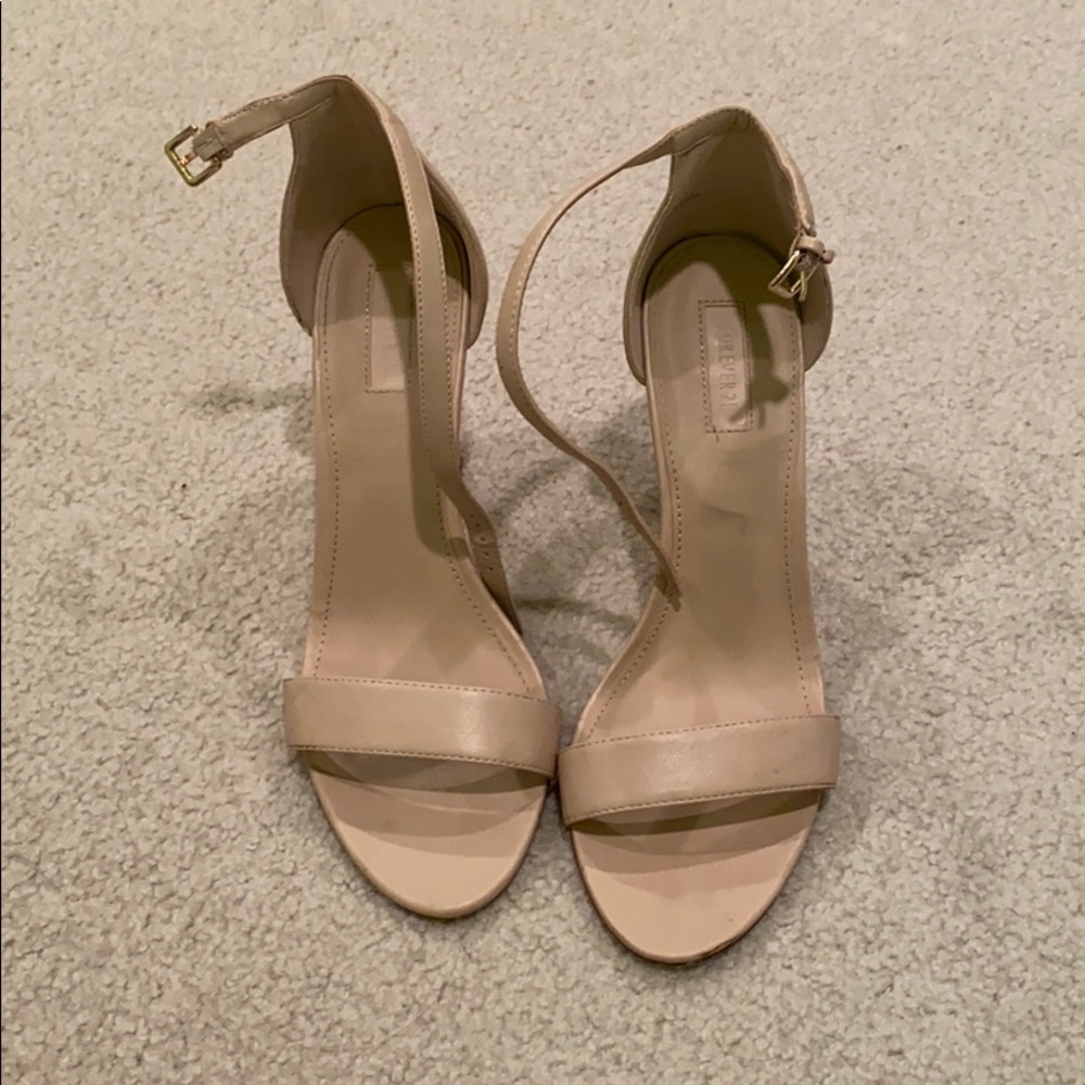 Forever 21 Ankle Strap Wedges